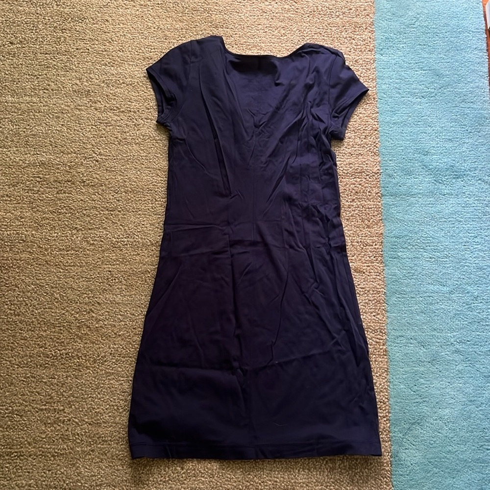 Lilly Pulitzer Navy Cotton Brewster Dress - Picture 4 of 5